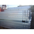 Tubo quadrado galvanizado 20 * 20 a 500 * 500mm